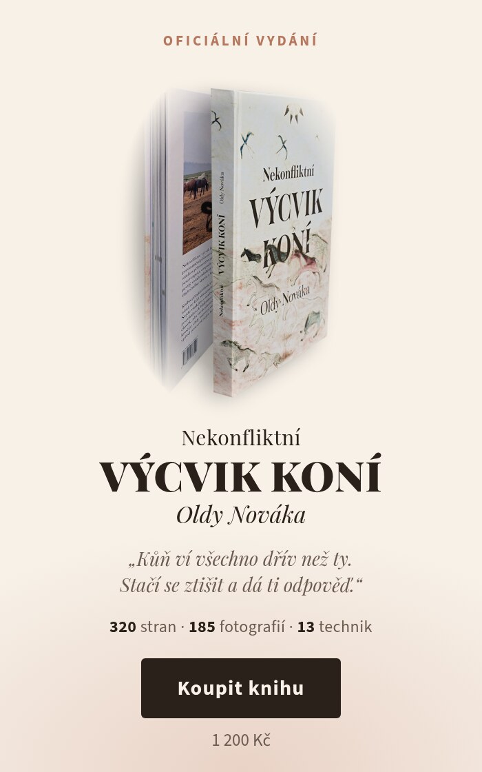 Kniha Nekonfliktní výcvik koní Oldy Nováka – koupit